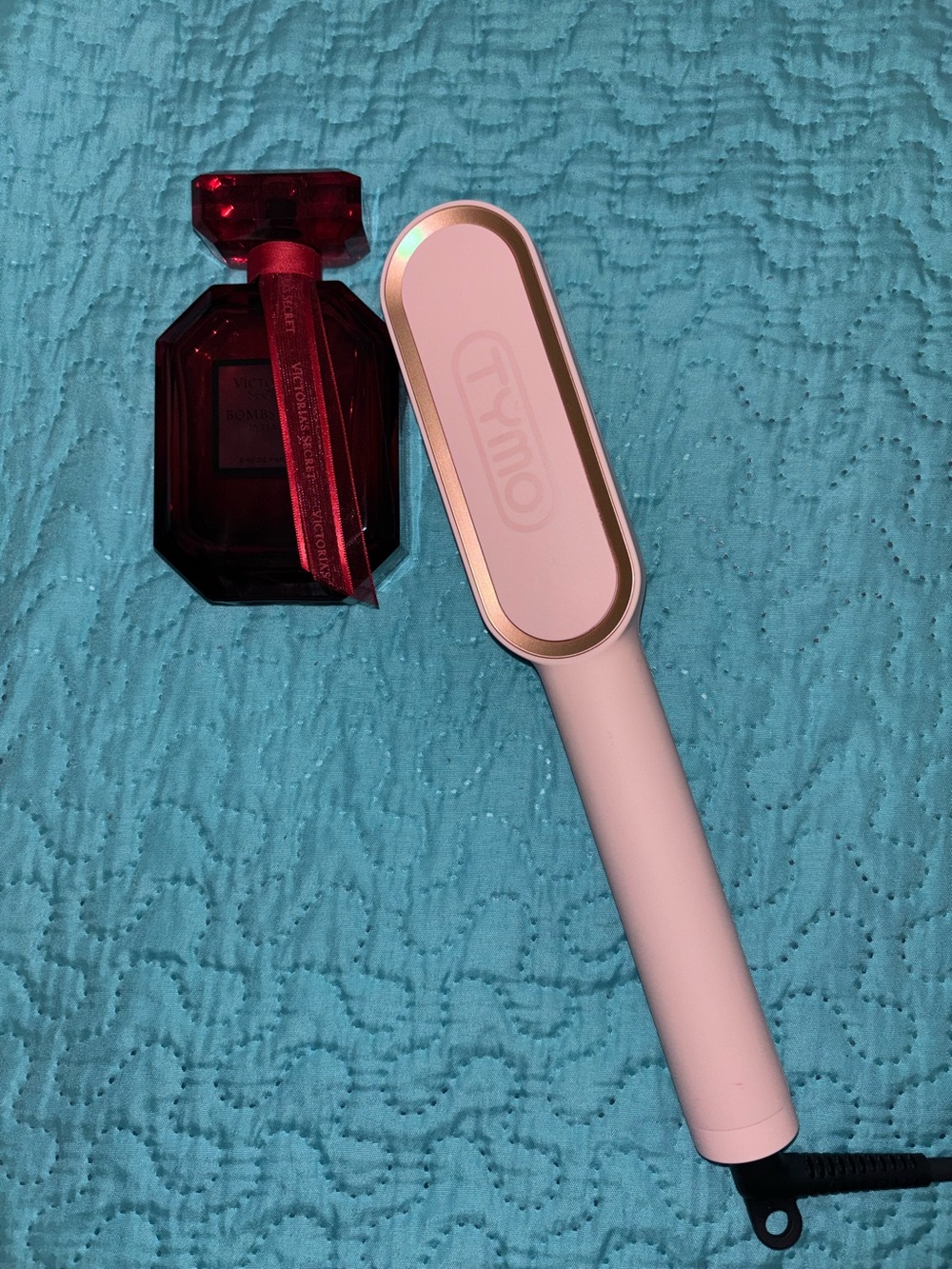 Tymo hair straightener brush new without box